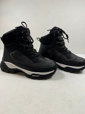 Cougar New Women's Ultra Nylon Waterproof Winter Snow Hiker Boot Black 6